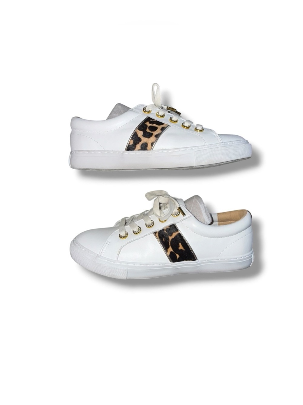 LILLY PULITZER – Lux Hallie Leopard Sneaker – Resort White – Women’s Size 10 - Picture 13 of 14